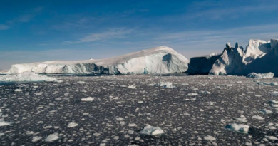 melting arctic ice